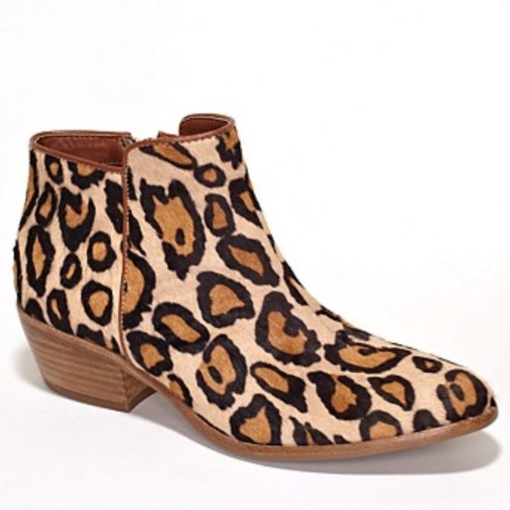 Sam Edelman 'Petty' Bootie in LEOPARD (8.5M)